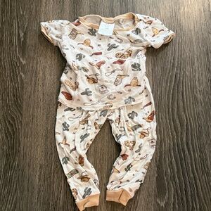 Adorable Cactus Print Baby Outfit